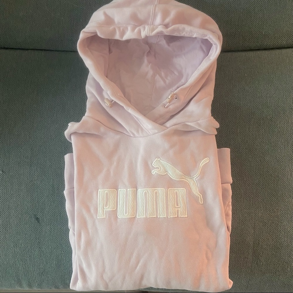 PUMA | Baby Pink Hoodie